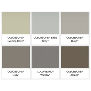 Colorbond Corrugated Roofing – 0.42mm x 3.0m