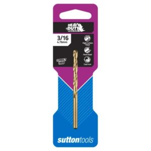 Sutton 3/16 inch Heavy Duty Cobalt Jobber Drill Bit