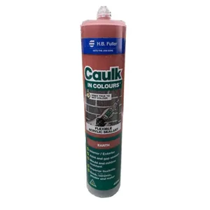 HB Fuller Caulk In Colour Acrylic Gap Filler 450g Cartridge – Earth
