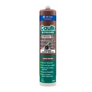 HB Fuller Caulk In Colour Acrylic Gap Filler 450g Cartridge – Warm Brown