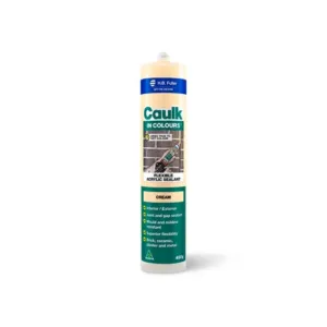 HB Fuller Caulk In Colour Acrylic Gap Filler 450g Cartridge – Cream