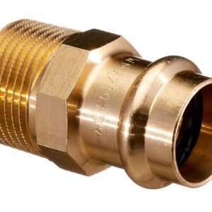Male Adaptor Water CU Alloy Kempress J09040 – 15mm x 15MI