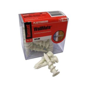 Ramset Wallmate Nylon Up To 10kg 20 Pack