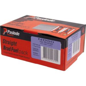 Paslode Zinc Plated ND Impulse Brad With Fuel – 45 x 2.0mm (2000 Pack)
