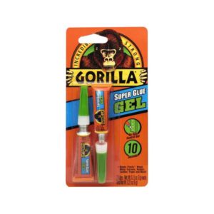 Gorilla Superglue Gel 3g - 2 Pack
