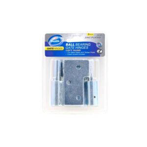 Zenith ZP Left Hand Ball Bearing Gate Steel to Timber Hinge - 2 Pack