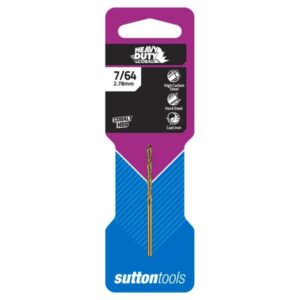 Sutton 7/64 inch Heavy Duty Cobalt Jobber Drill Bit