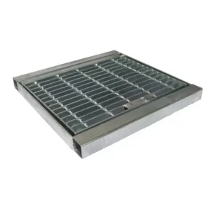 Drop-In Hinged Sump Grate & Frame – 900 x 900mm (Class D, Suits Civilcast Pits)