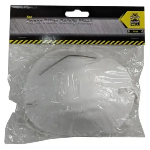 Paper Filter Dust Masks (Pack Of 5)