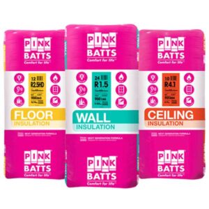 Pink Batts R2.0 Wall Insulation 1160 x 430 x 70mm 24 Pack 11.97m2