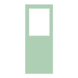 Backdoor External XF3 Glass Clear – 2040 x 820 x 40mm