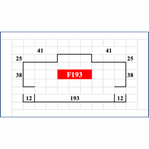 Metal Fire Rated Door Frame – 2055mm x 824mm – Profile F114 – Right Hand