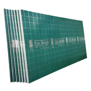 Foilboard Rigid Insulation Panel Double-Sided Reflective – 2400 x 1200 x 40mm
