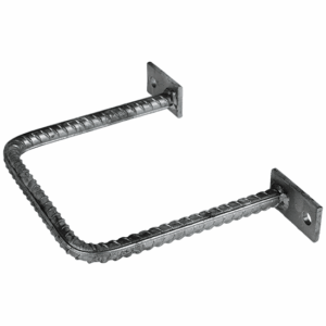 Brick-In Galvanised Stormwater Pit Step Iron – Yellow Safety Coating