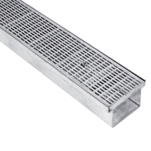 Galvanised Trench Box Grate – Budaguard™ Heelguard Pattern