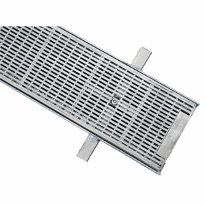 Galvanised Trench Grate & Frame – 150mm x 2000mm (Budaguard™ Heelguard)