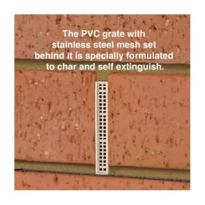 Brick Vent Weepa Vent High Performance Pack Of 25