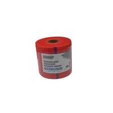 Trademark Fiberglass Adhesive Render Mesh Red 150mm x 50m 5x5 Holes