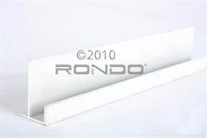 Bulkhead Trim Alum Suit 13mm PB White – 3600mm (321)