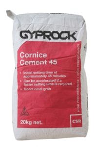 CSR Gyprock Cornice Cement 45 – 20kg