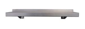 Shelf With Splashback SSS – 450mmW x 130mmD