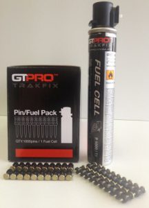 Trakfix Gas Pins GTPRO – 25mm (Pk 1000)