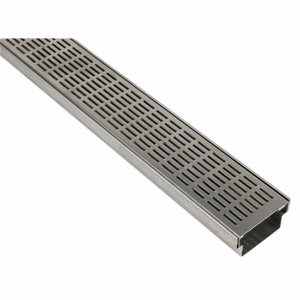 Stainless Steel Strip Drainage Channel – Line Pattern Grate