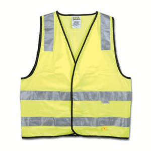X-Large Hi-Vis Yellow Safety Vest – Maxisafe – Day/Night Class