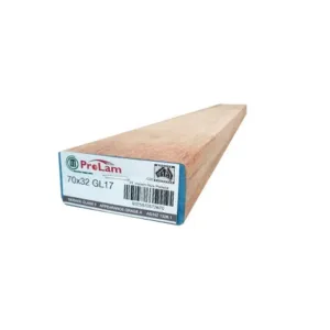 GL17 Finger-Jointed Laminated Merbau Hardwood – 70 x 32mm x 6.0m