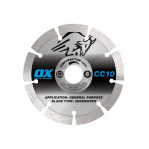 OX Segmented Diamond Blade – 125mm – General Purpose Masonry