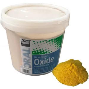 2kg Cement Oxide Pigment – Yellow 920 – Boral Blue Circle
