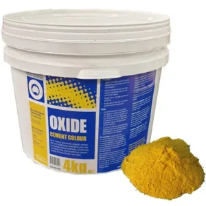 4kg Cement Oxide Pigment – Yellow 920 – Boral Blue Circle