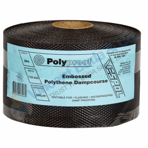 Plastic Dampcourse Flashing – 110mm x 30m Roll