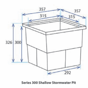 Plastic Drainage Pit – 450mm x 450mm