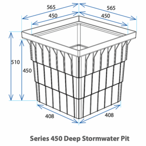 Plastic Drainage Pit – 600mm x 600mm