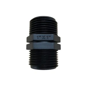 Nipple Hex Poly Threaded – 25mm (1Inch)