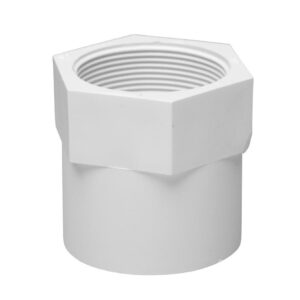 PVC Pressure Cat 18 Adaptor Socket SWJ – 25mm x 25FI