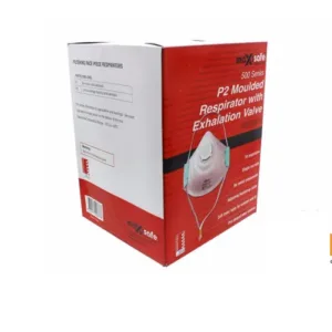 Maxisafe P2 Moulded Disposable Respirators With Exhalation Valve (Pack Of 10)