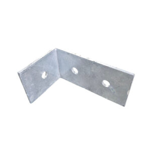 Galvanised Steel Angle Bracket – 90 x 150 x 75 x 6mm Heavy Duty Timber Connector
