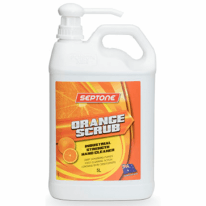 Septone Orange Scrub Heavy Duty Hand Cleaner – 500mL Bottle