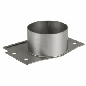 Stainless Steel Drain Base Outlet – 140mm x 125mm – To Suit Channel