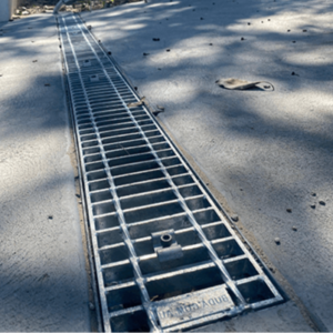 Traditional Galvanised Trench Box Grate & Frame – 150mm x 125mm x 2m