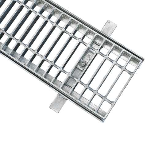 Galvanised Trench Grate & Frame – 150mm x 2000mm (Traditional, Class B)