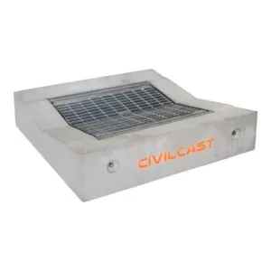 Civilcast Encased V-Grate – 600 x 600mm (Class D)